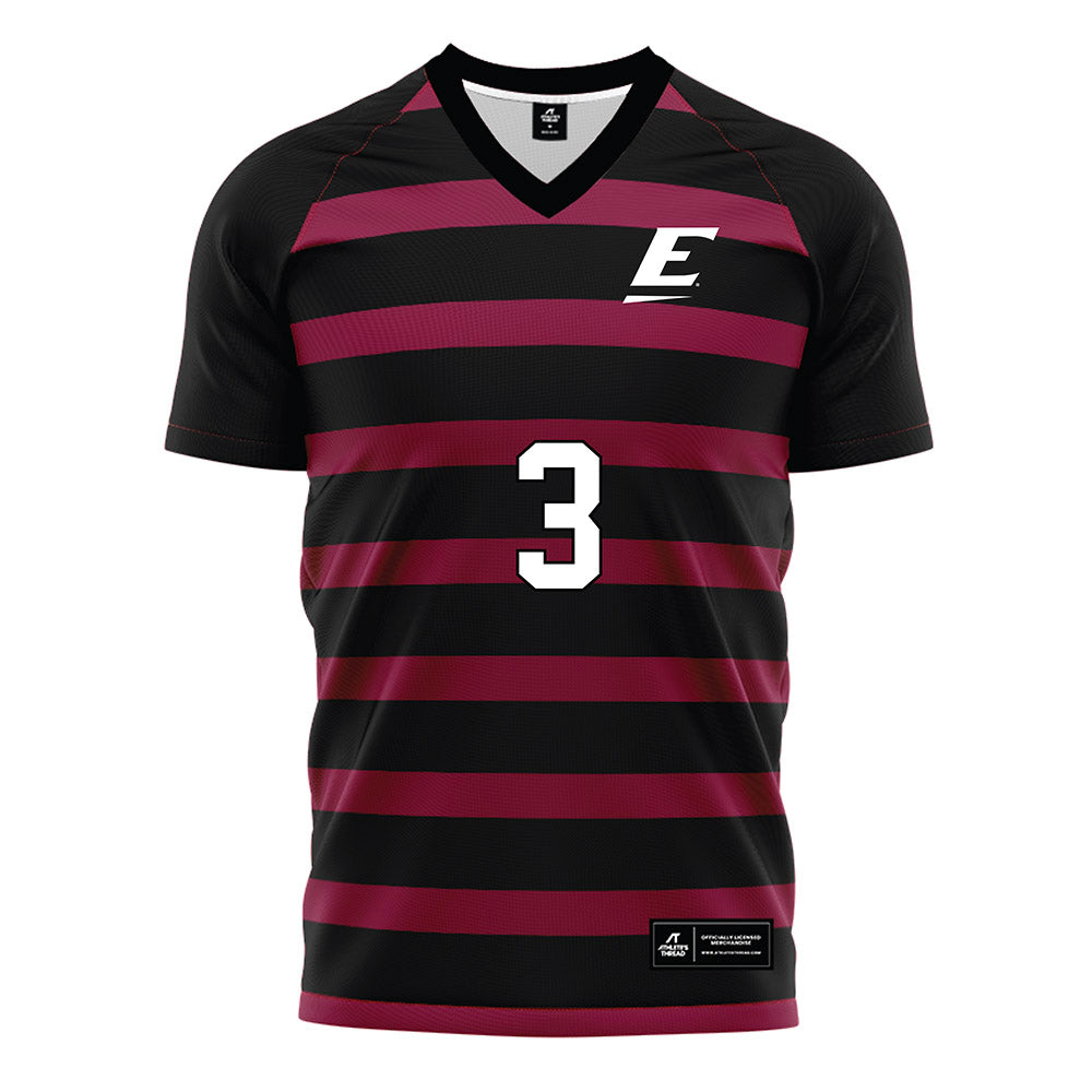 EKU - NCAA Women's Soccer : Chloe Measel - Black Soccer Jersey-0
