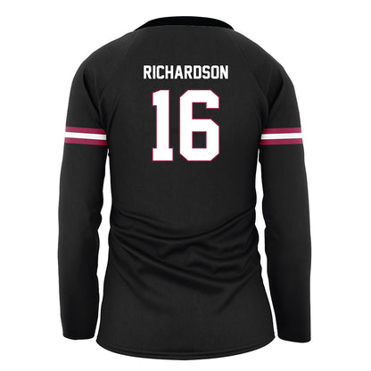 EKU - NCAA Women's Volleyball : Sophia Richardson - Black Volleyball Jersey-1