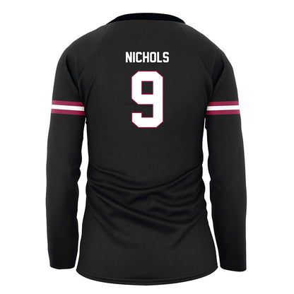 EKU - NCAA Women's Volleyball : Josie Nichols - Black Volleyball Jersey-1