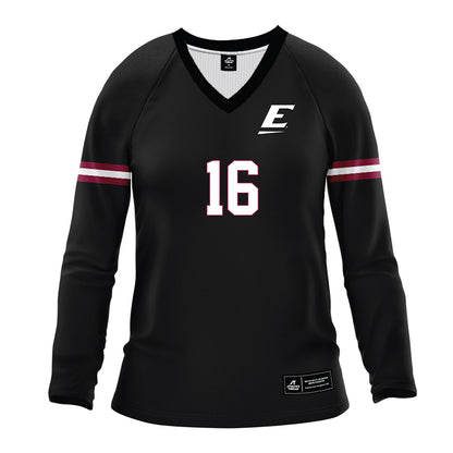 EKU - NCAA Women's Volleyball : Sophia Richardson - Black Volleyball Jersey-0