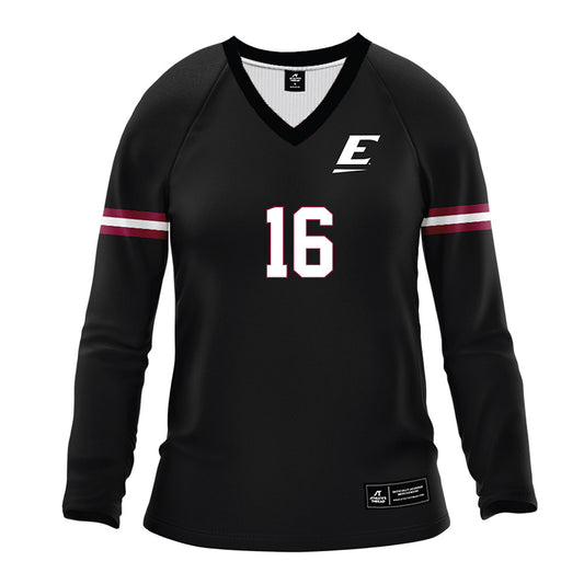 EKU - NCAA Women's Volleyball : Sophia Richardson - Black Volleyball Jersey-0