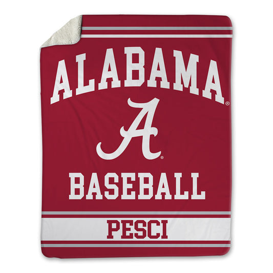 Alabama - NCAA Baseball : Anthony Pesci - Blanket-0