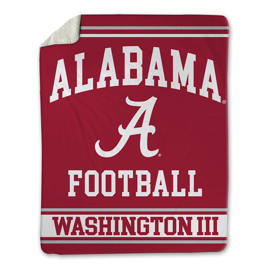 Alabama - NCAA Football : Jessie Washington III - Blanket-0