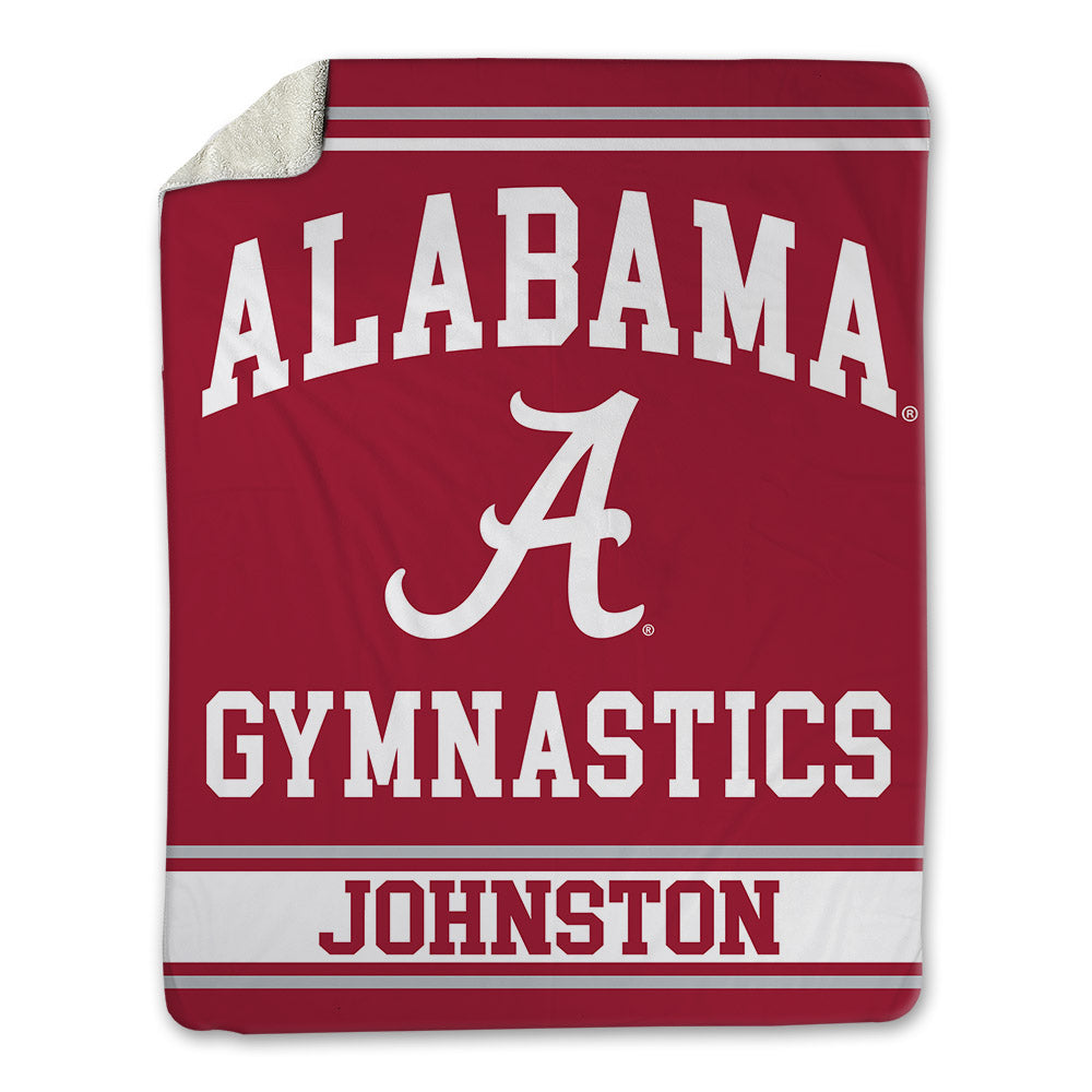 Alabama - Women's Gymnastics Alumni : Ashley Johnston - Blanket-0