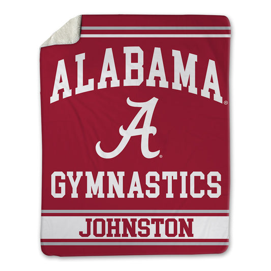 Alabama - Women's Gymnastics Alumni : Ashley Johnston - Blanket-0