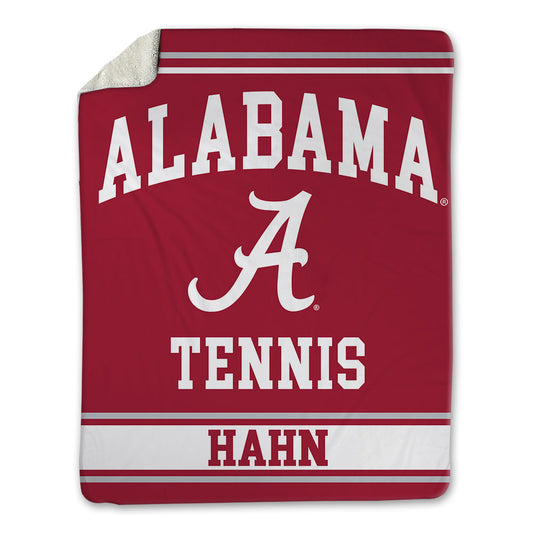 Alabama - Men's Tennis Alumni : Gregg Hahn - Blanket-0