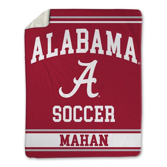 Alabama - NCAA Women's Soccer : Fiona Mahan - Blanket-0