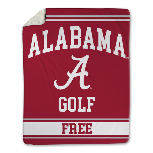 Alabama - NCAA Men's Golf : Jones Free - Blanket-0