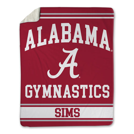 Alabama - Women's Gymnastics Alumni : Aja Sims - Blanket-0