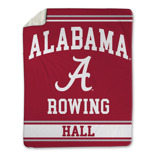 Alabama - NCAA Women's Rowing : Lizzie Hall - Blanket-0