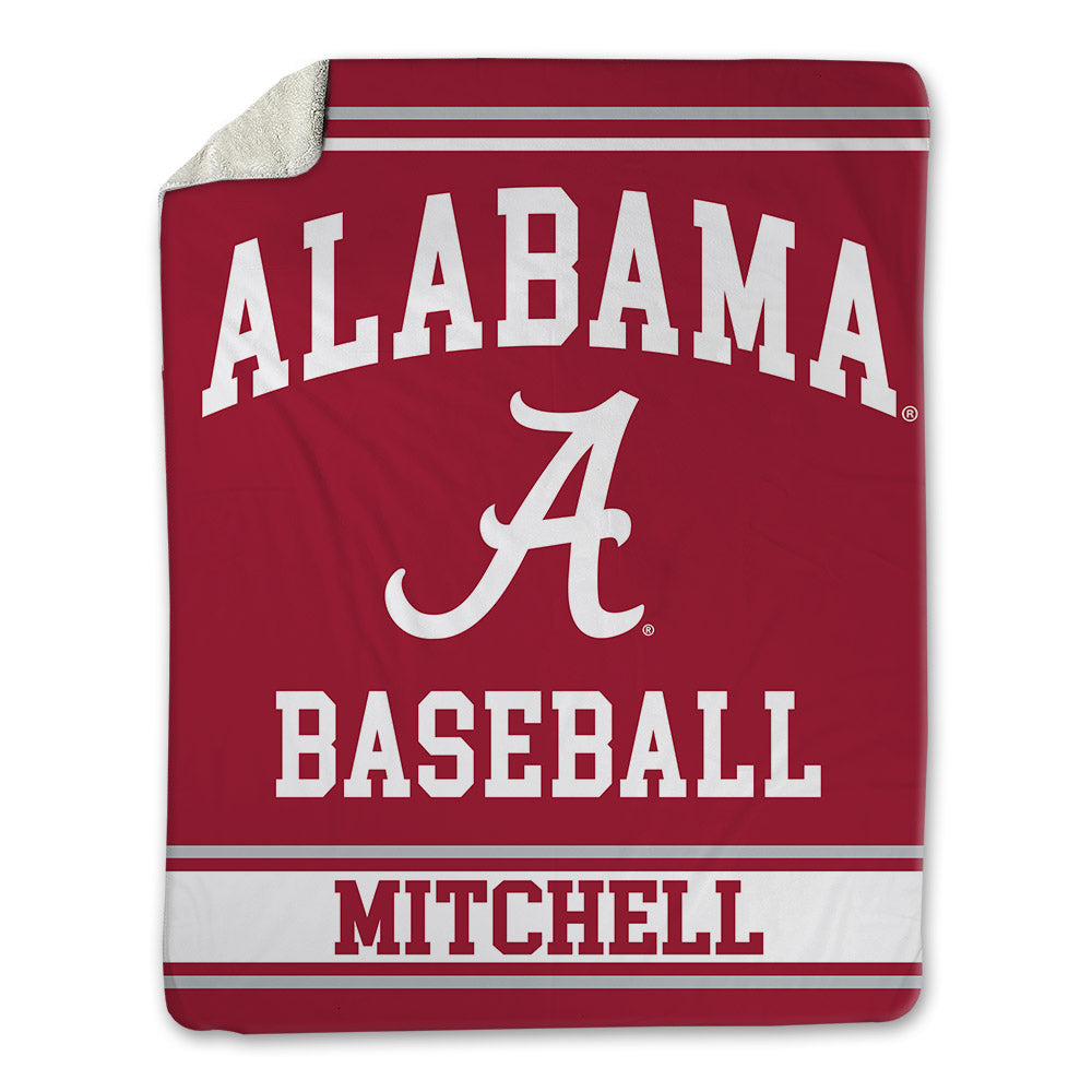 Alabama - NCAA Baseball : Sam Mitchell - Blanket-0