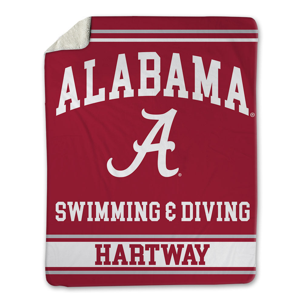 Alabama - NCAA Women's Swimming & Diving : Mady Hartway - Blanket-0