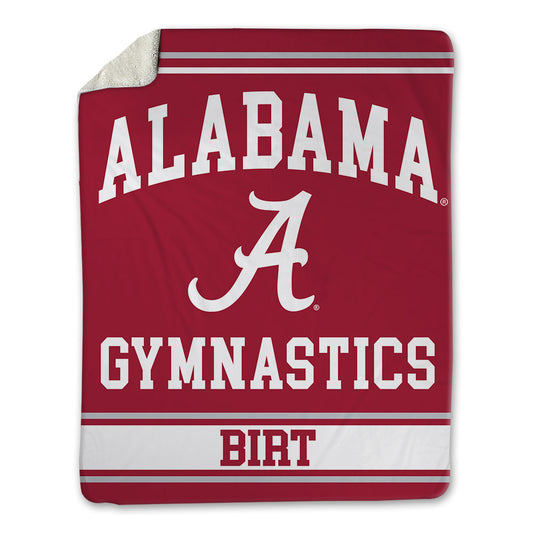 Alabama - NCAA Women's Gymnastics : Love Birt - Blanket-0