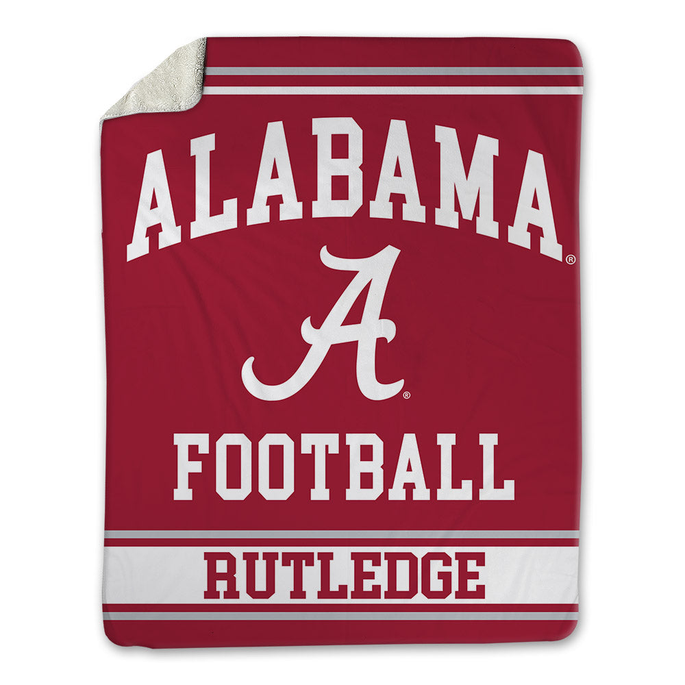 Alabama - Football Alumni : Gary Rutledge - Blanket-0