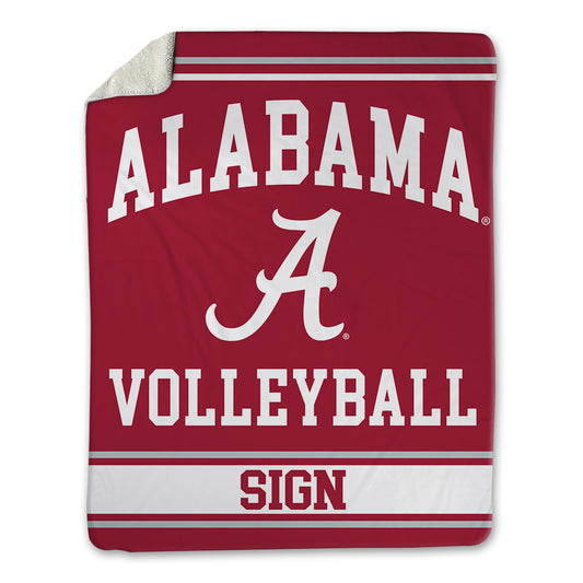 Alabama - Women's Volleyball Alumni : Laura Sign - Blanket-0