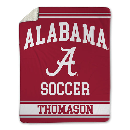 Alabama - NCAA Women's Soccer : Larkin Thomason - Blanket-0