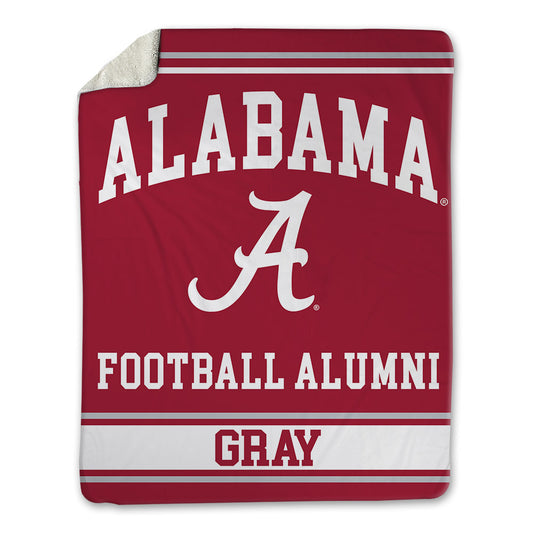 Alabama - Football Alumni : Eric Gray - Blanket-0