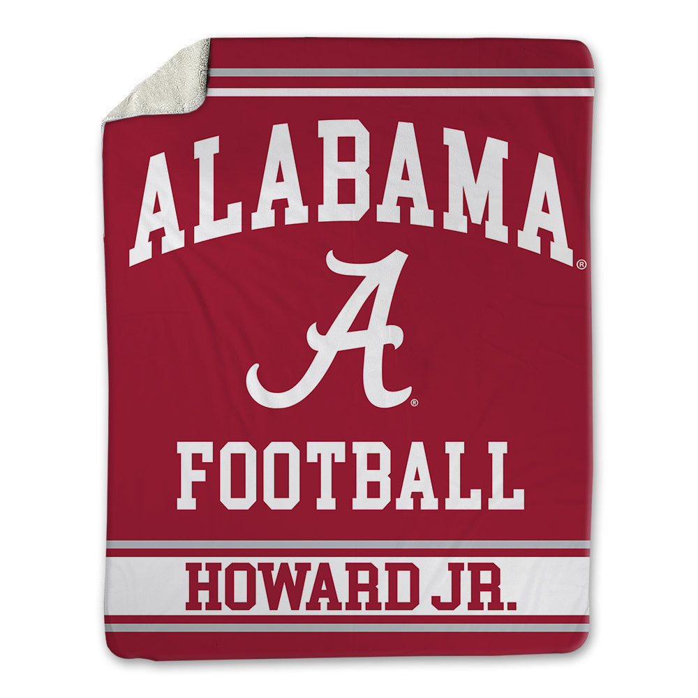Alabama - NCAA Football : Corey Howard Jr. - Blanket-0