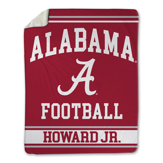 Alabama - NCAA Football : Corey Howard Jr. - Blanket-0