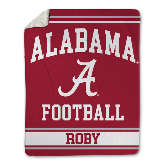 Alabama - NCAA Football : Billy Roby - Blanket-0
