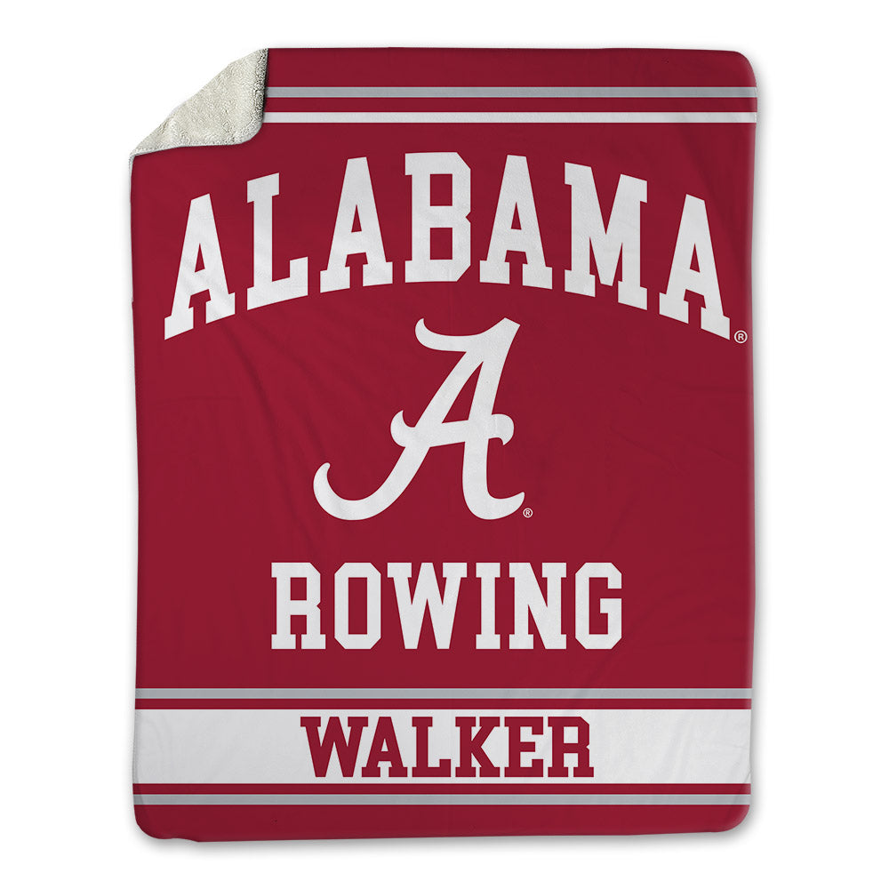 Alabama - NCAA Women's Rowing : Sara Kate Walker - Blanket-0
