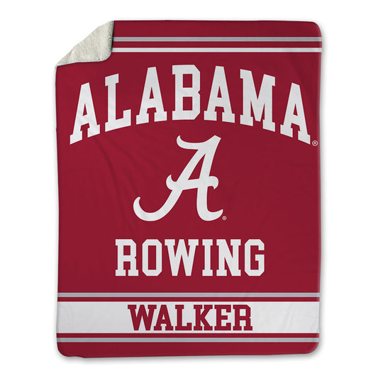 Alabama - NCAA Women's Rowing : Sara Kate Walker - Blanket-0