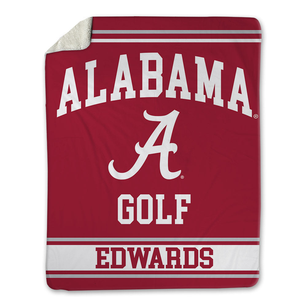 Alabama - NCAA Women's Golf : Sarah Edwards - Blanket-0
