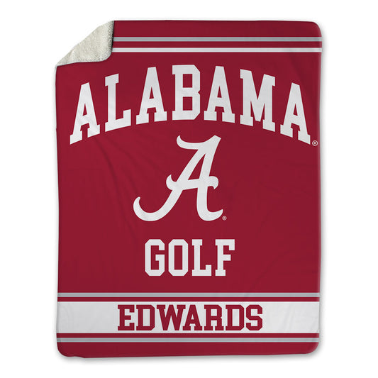 Alabama - NCAA Women's Golf : Sarah Edwards - Blanket-0