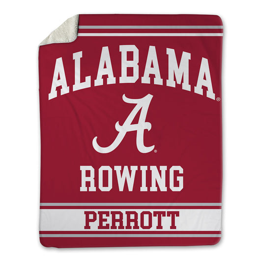 Alabama - NCAA Women's Rowing : Paige Perrott - Blanket-0