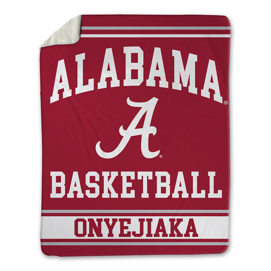 Alabama - NCAA Men's Basketball : Collins Onyejiaka - Blanket-0