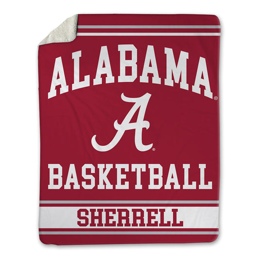 Alabama - NCAA Men's Basketball : Aiden Sherrell - Blanket-0