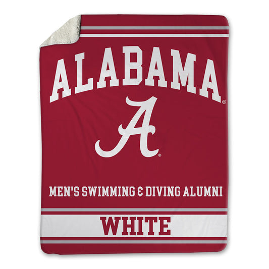 Alabama - Men's Swimming & Diving Alumni : Eric White - Blanket-0