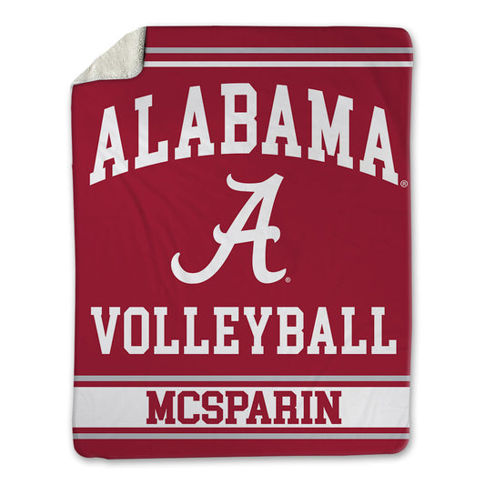 Alabama - Women's Volleyball Alumni : Hayley McSparin - Blanket-0
