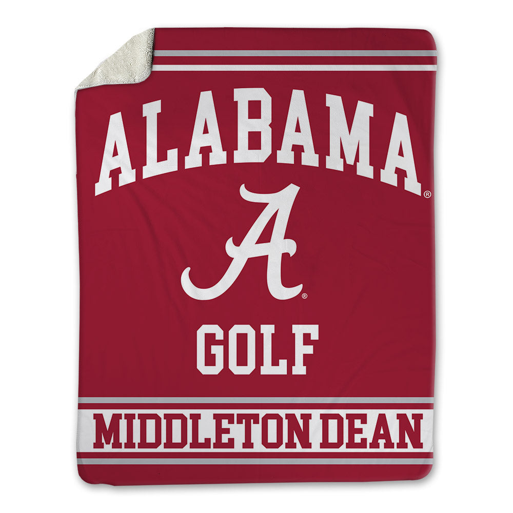 Alabama - Women's Golf Alumni : Amy Middleton Dean - Blanket-0