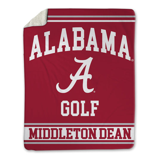 Alabama - Women's Golf Alumni : Amy Middleton Dean - Blanket-0