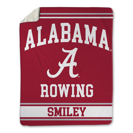 Alabama - NCAA Women's Rowing : Ella Smiley - Blanket-0