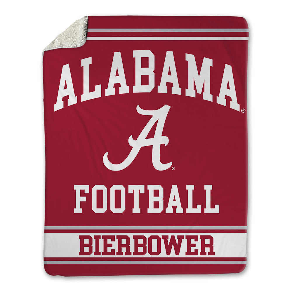 Alabama - Football Alumni : Jerrod Bierbower - Blanket-0