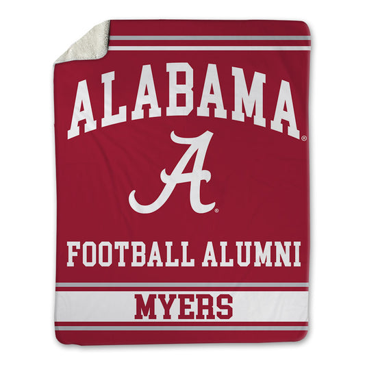 Alabama - Football Alumni : Michael Myers - Blanket-0