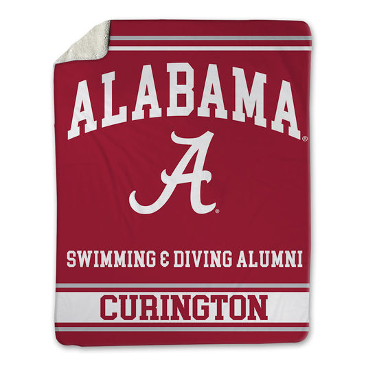 Alabama - Men's Swimming & Diving Alumni : Mike Curington - Blanket-0