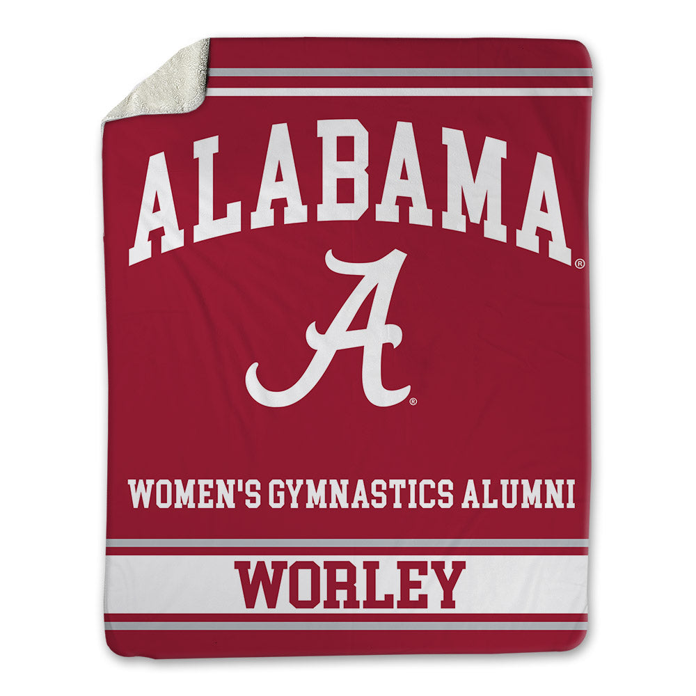 Alabama - Women's Gymnastics Alumni : Dee Worley - Blanket-0