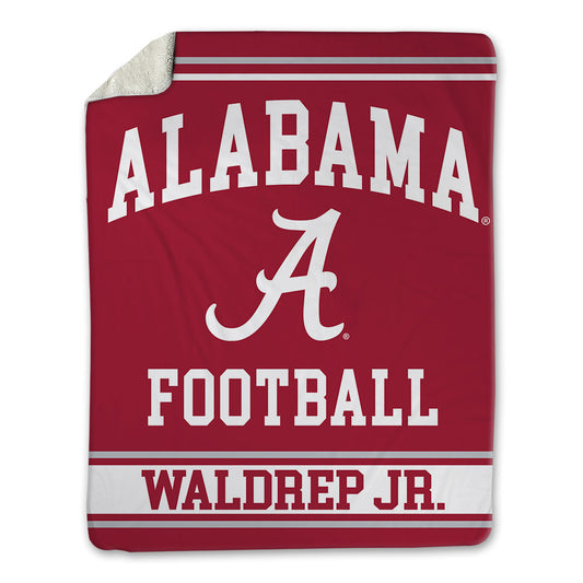 Alabama - NCAA Football : Mal Waldrep Jr. - Blanket-0
