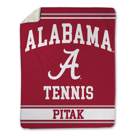 Alabama - NCAA Women's Tennis : Katarzyna Pitak - Blanket-0