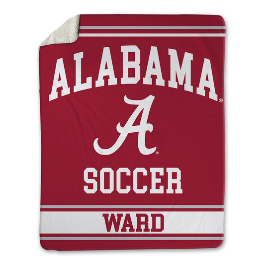 Alabama - NCAA Women's Soccer : Reece Ward - Blanket-0