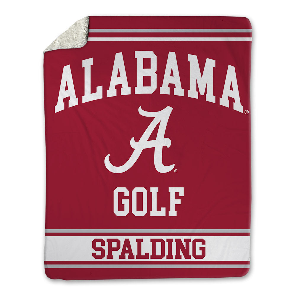 Alabama - Women's Golf Alumni : Leslie Spalding - Blanket-0