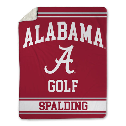 Alabama - Women's Golf Alumni : Leslie Spalding - Blanket-0