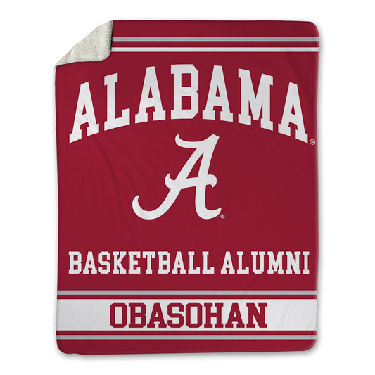 Alabama - Men's Basketball Alumni : Retin Obasohan - Blanket-0