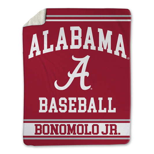 Alabama - Baseball Alumni : Richie Bonomolo Jr. - Blanket-0