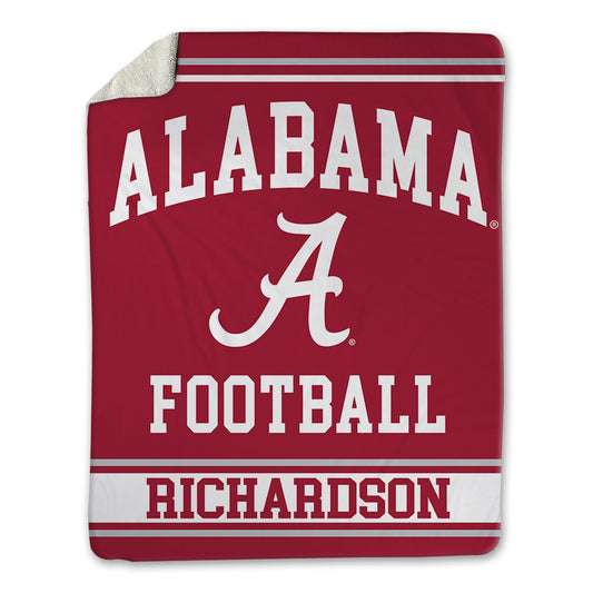 Alabama - Football Alumni : Greg Richardson - Blanket-0