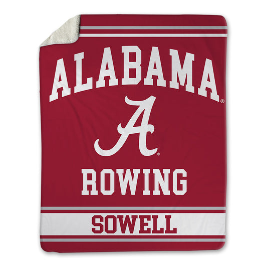Alabama - Women's Rowing Alumni : Rachel Sowell - Blanket-0