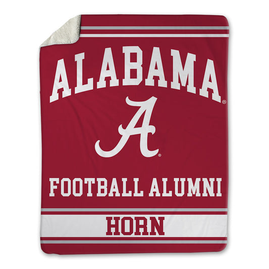 Alabama - Football Alumni : Victor Horn - Blanket-0